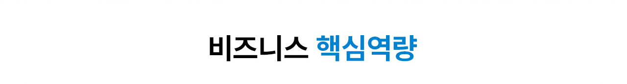 비즈니스 핵심역량